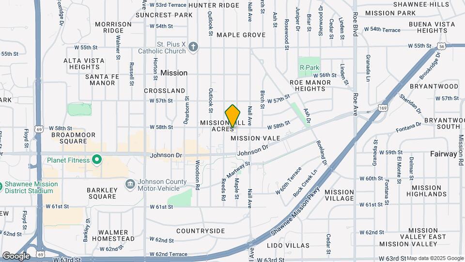 Mission 58 Map and Location Details