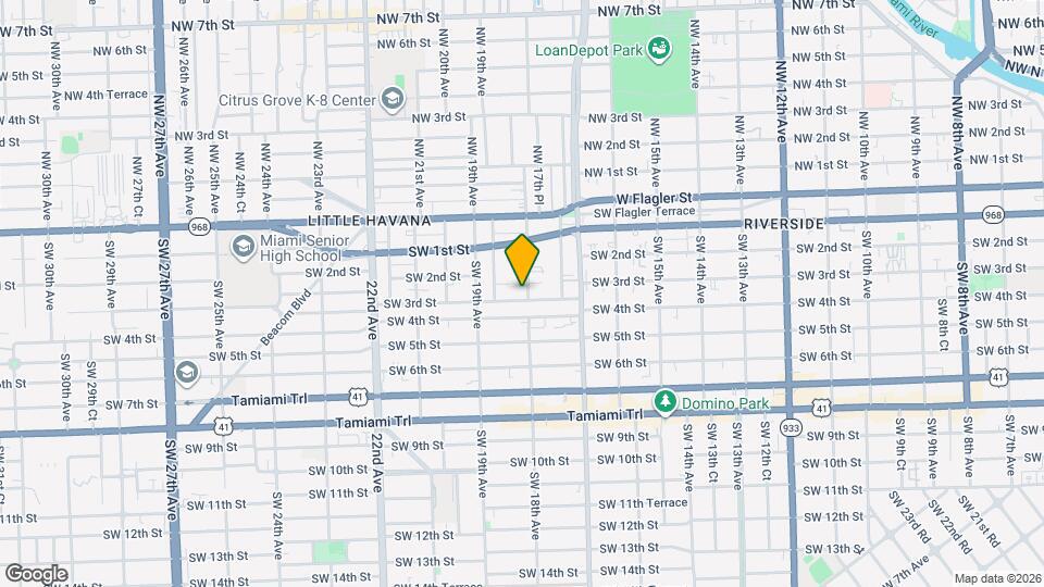 238 SW 18th Ave Map and Location Details