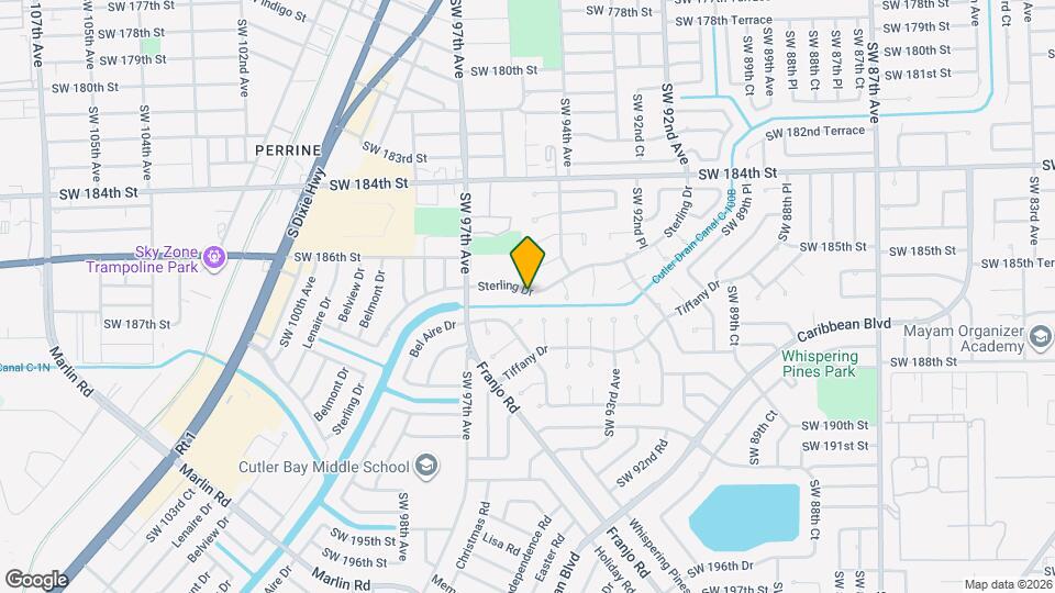 9454 Sterling Dr Map and Location Details