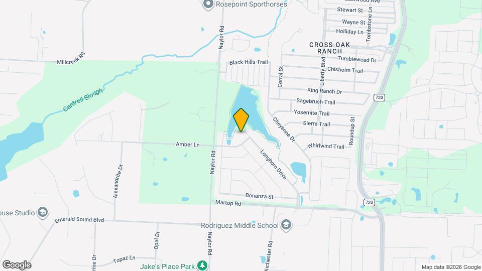 804 Longhorn Drive Map and Location Details