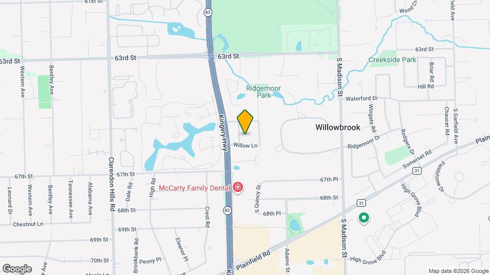 6543 S Stough St Map and Location Details