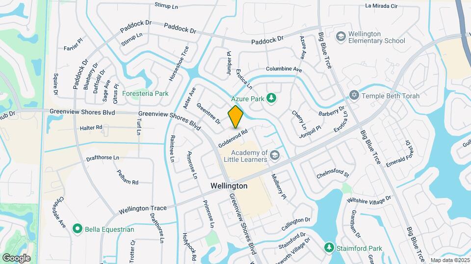 1091 Goldenrod Rd Map and Location Details