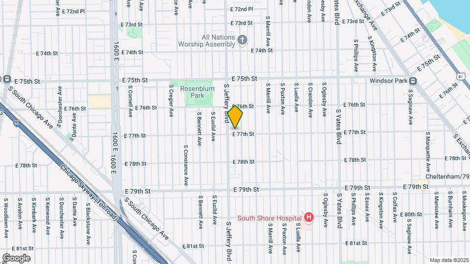 2014 E 77th St Map and Location Details