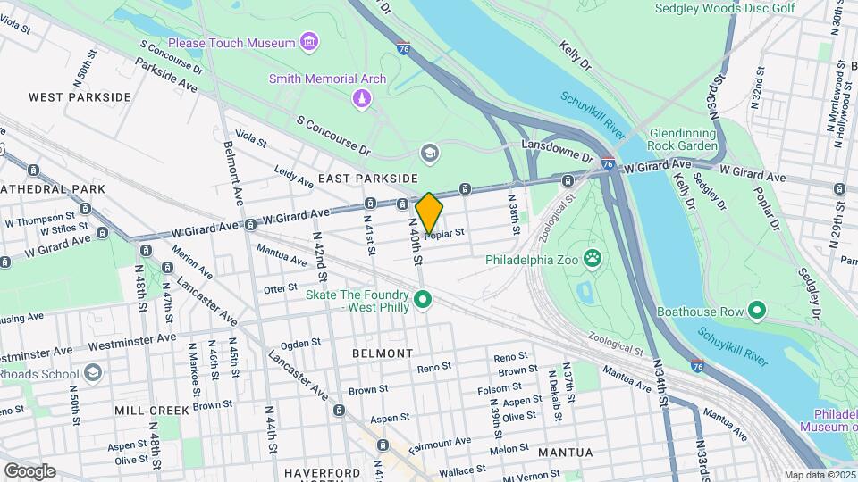 3964 Poplar St Map and Location Details