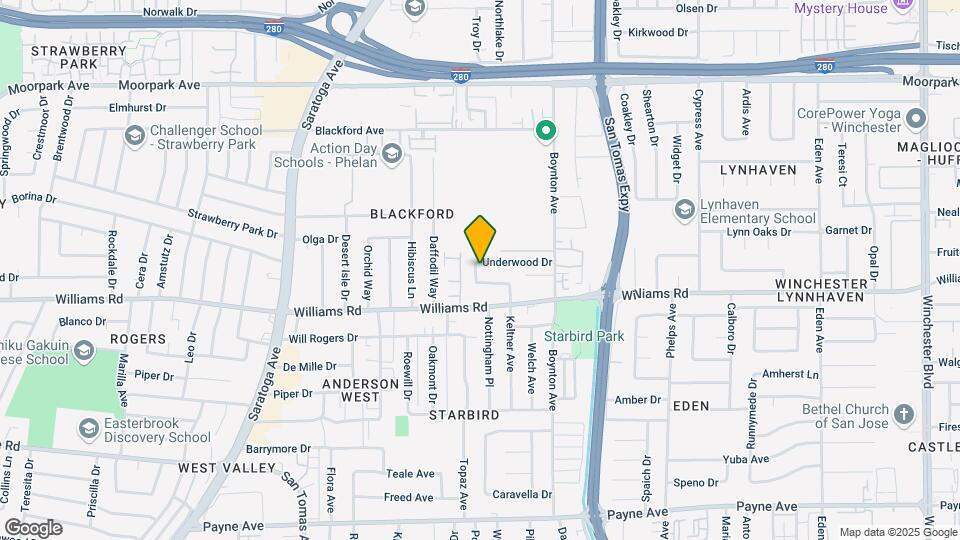 3830 Underwood Dr Map and Location Details