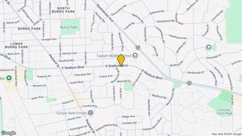 2220 E Stadium Blvd Map and Location Details