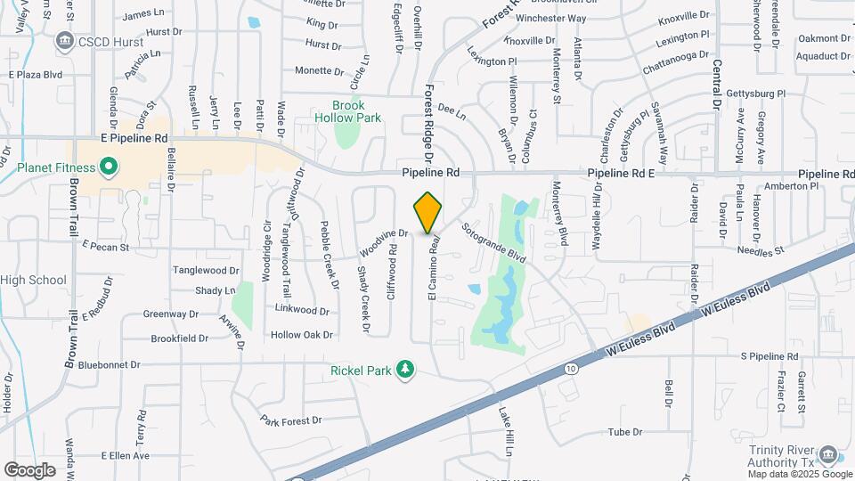 1310 El Camino Real Mapa y Detalles de la Ubicación