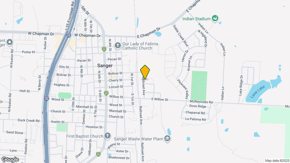 209 Railroad Ave Mapa y Detalles de la Ubicación