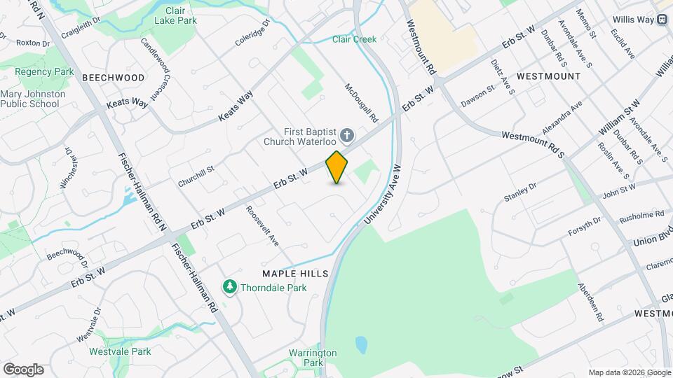 328 Breezewood Crescent Map and Location Details