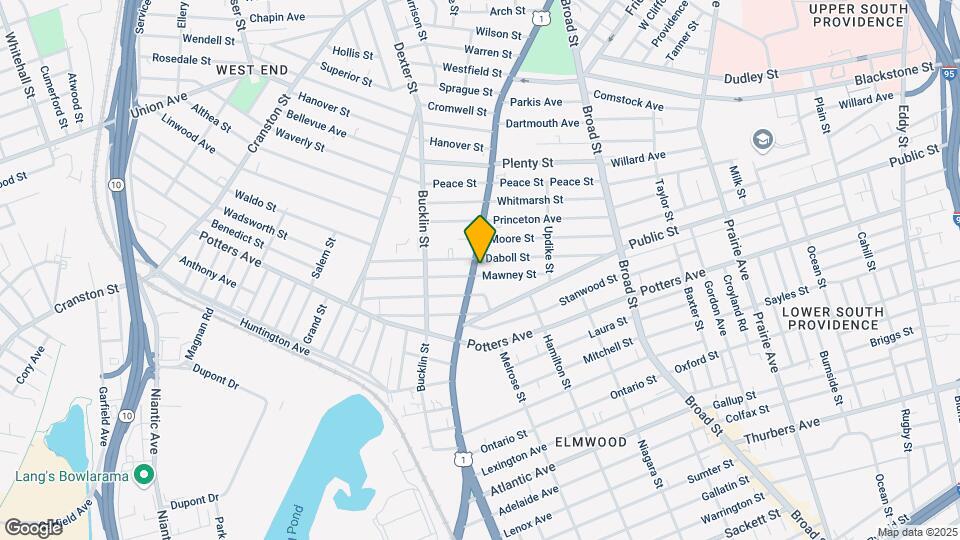 316 Elmwood Ave Map and Location Details