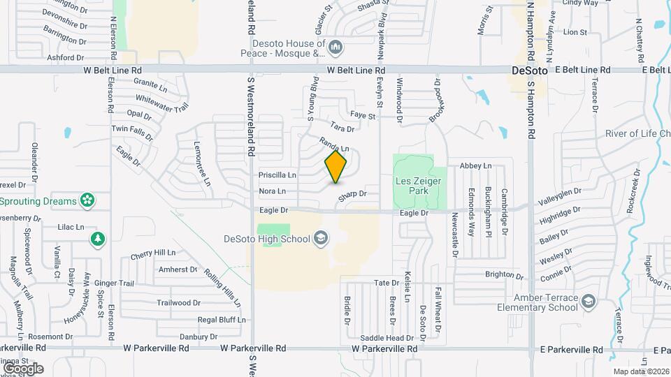 624 Nora Ln Map and Location Details