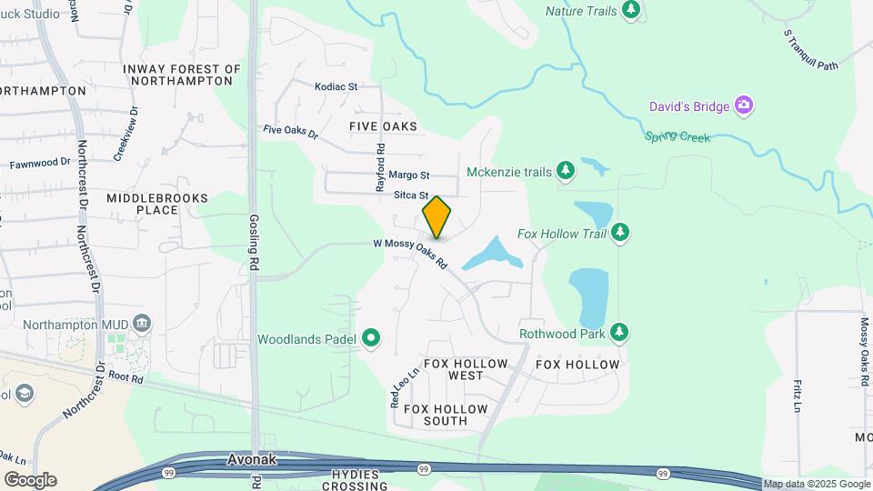 5107 Preserve Park Dr Map and Location Details