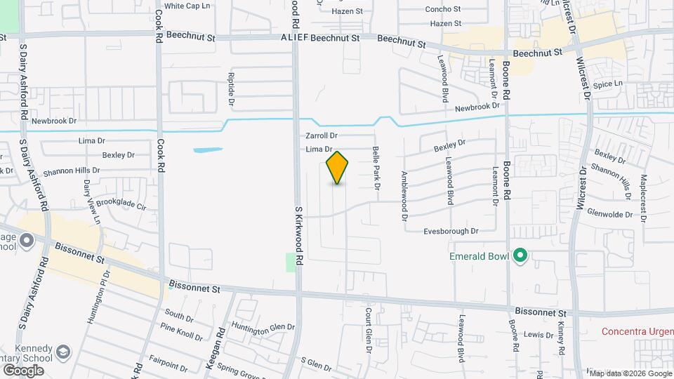 8819 Kindlewood Dr Map and Location Details