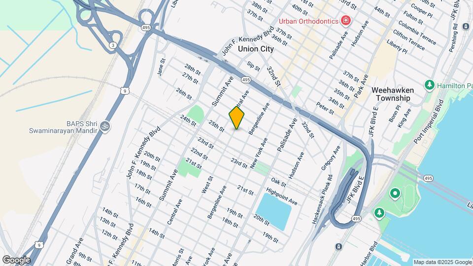 2506 West St Map and Location Details