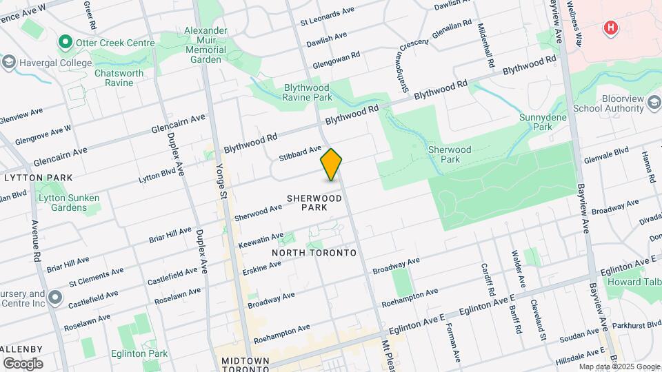 126 Sherwood Ave Map and Location Details