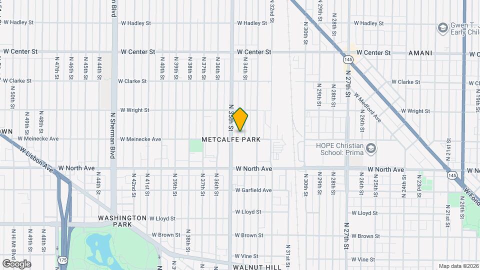 2405 N 34th St Map and Location Details