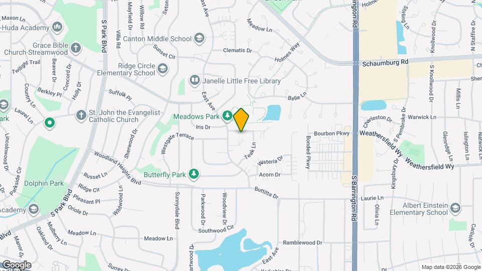 223 Butternut Ln Map and Location Details