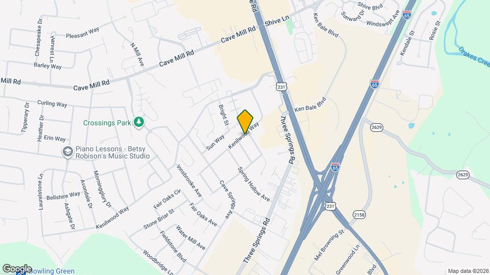 1288 Kenilwood Way Map and Location Details