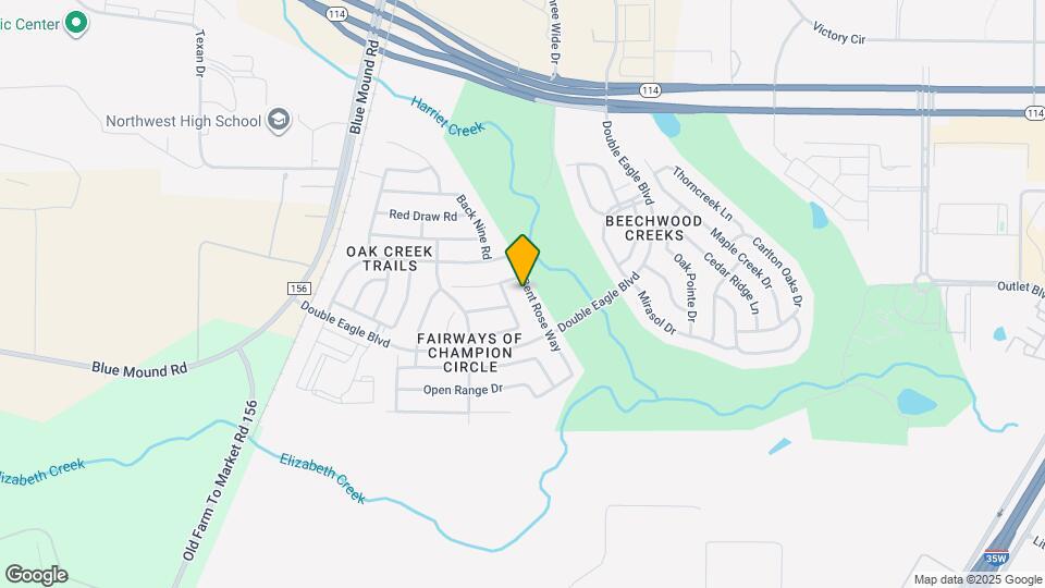 15833 Bent Rose Way Map and Location Details