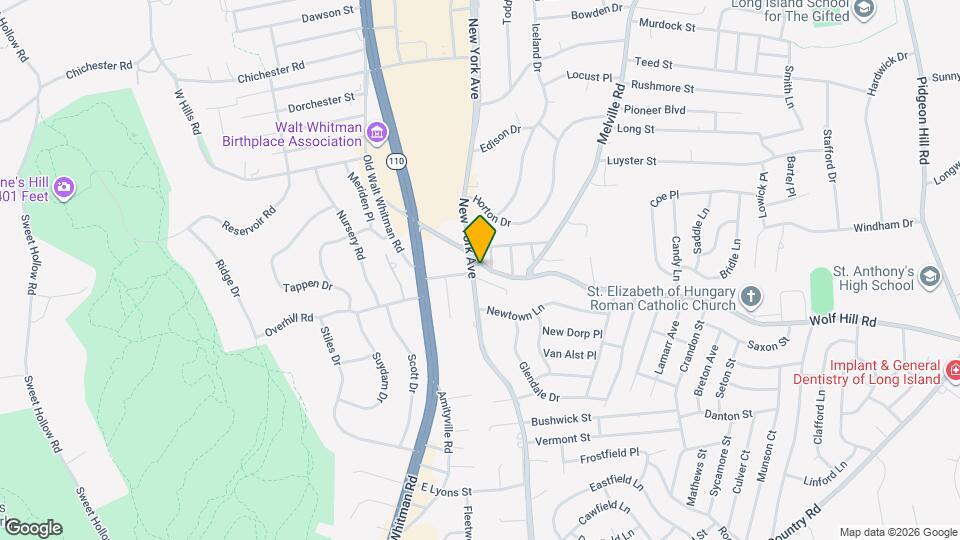 1 Towne Ct Map and Location Details