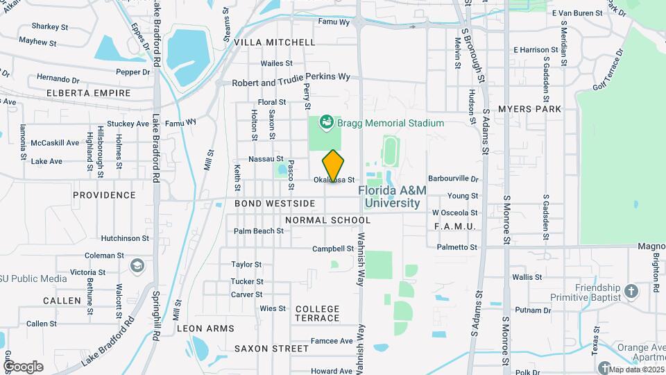 541 Okaloosa St Map and Location Details