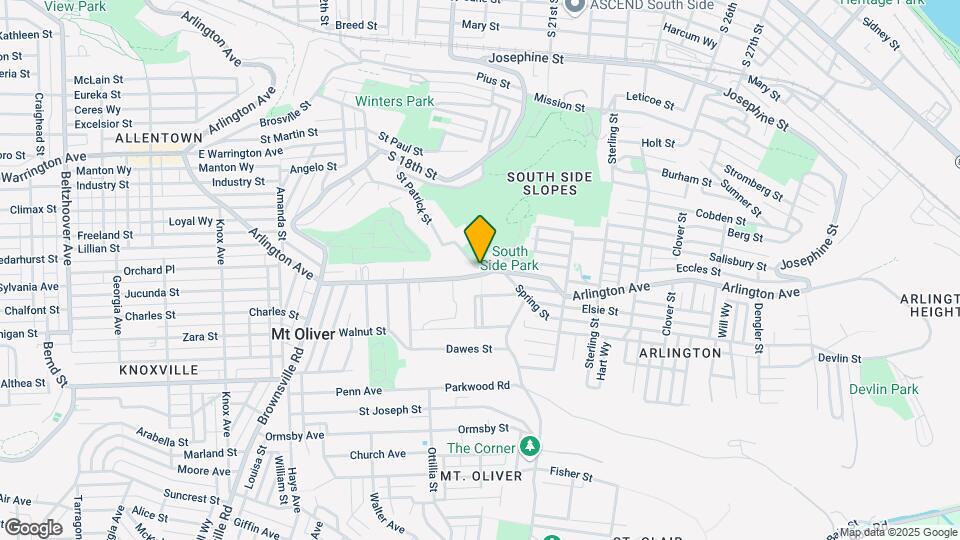 1927 Arlington Ave Map and Location Details