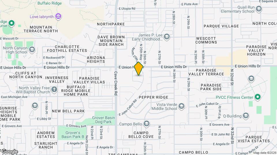 2533 E Wagoner Rd Mapa y Detalles de la Ubicación