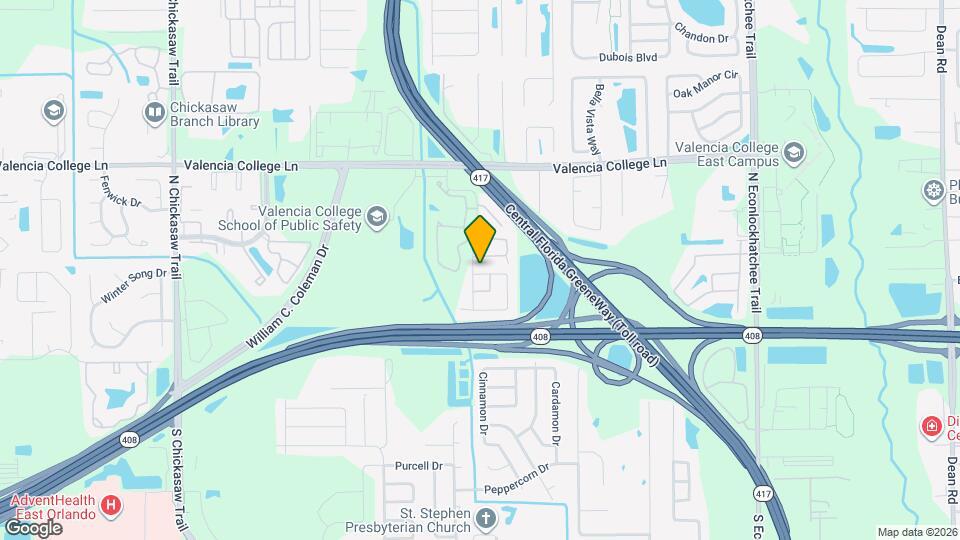 8782 Foley Dr Mapa y Detalles de la Ubicación