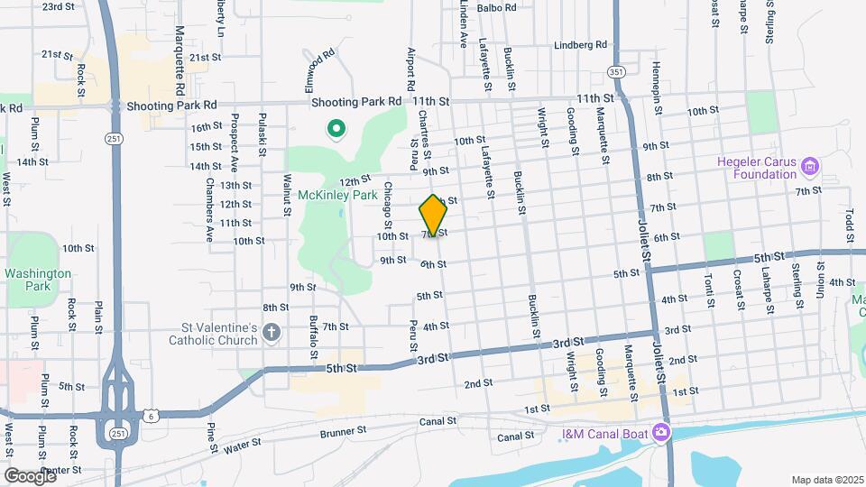 653 Chartres St Map and Location Details