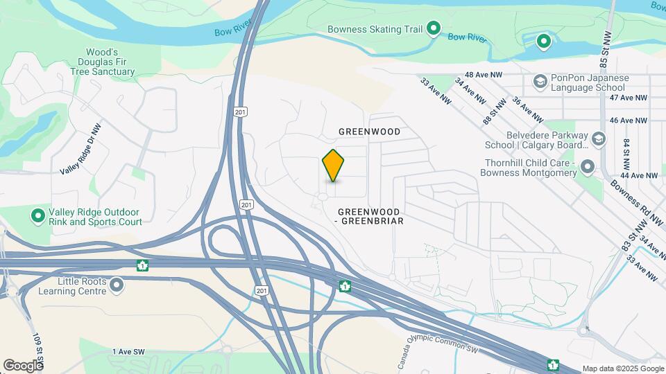 Greenwood/Greenbriar Map and Location Details