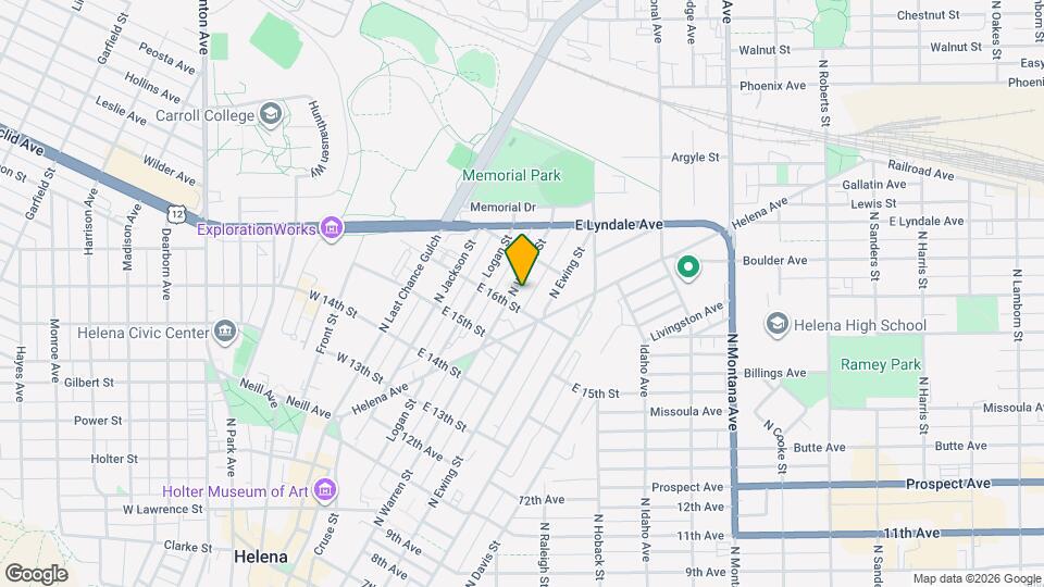 1009 N Warren St Mapa y Detalles de la Ubicación