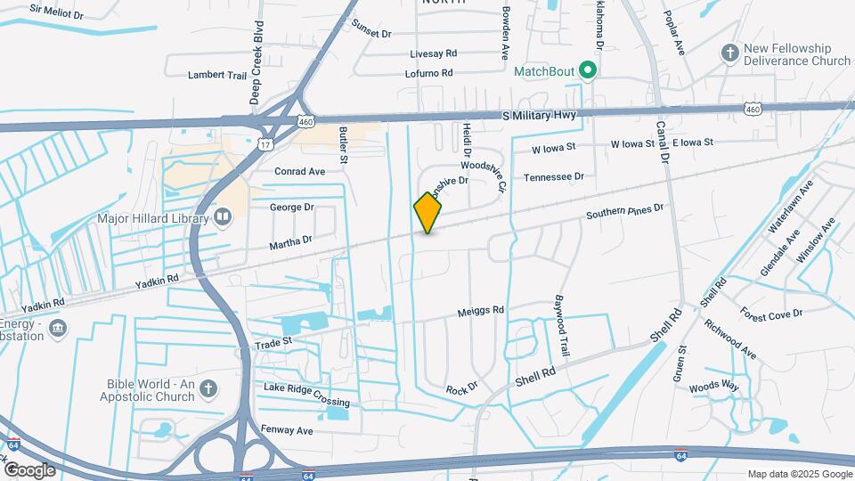 2536 Roundtree Cir Map and Location Details
