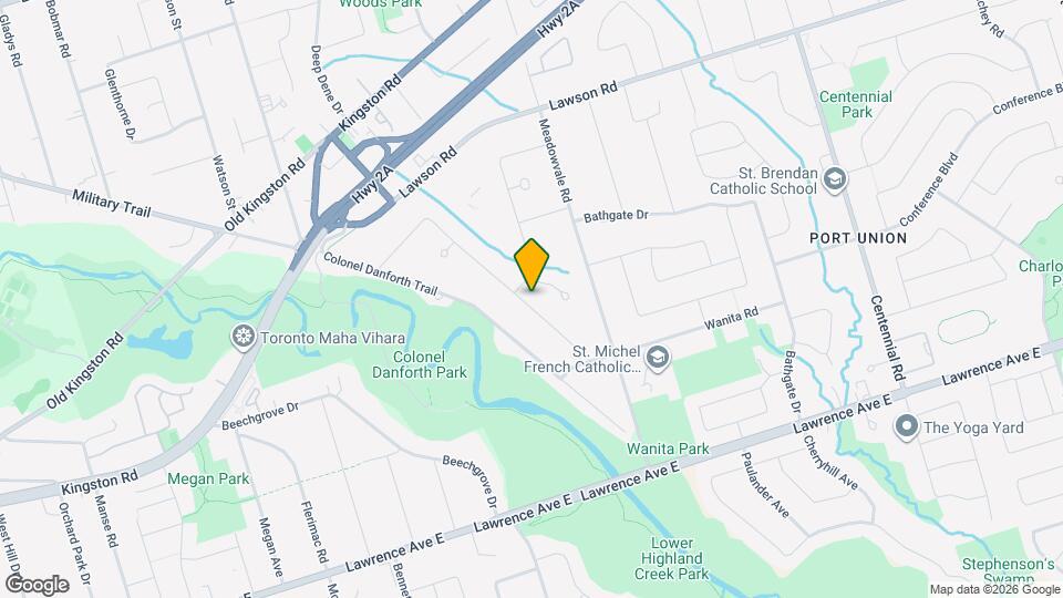 66 Bonacres Ave Map and Location Details