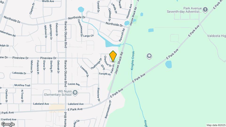 1839 Hazel Dr Map and Location Details