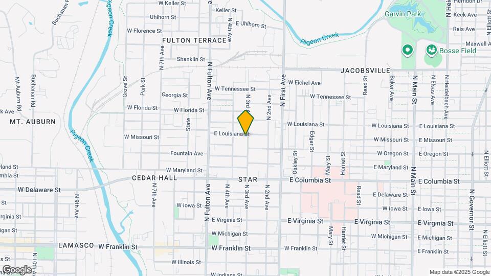 1034 N 3rd Ave Map and Location Details