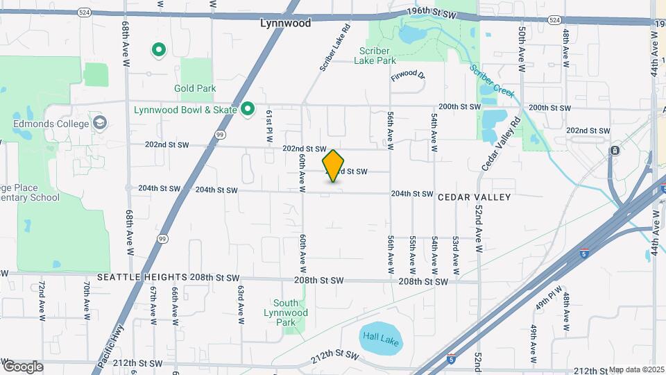 5819 SW 204th St Map and Location Details