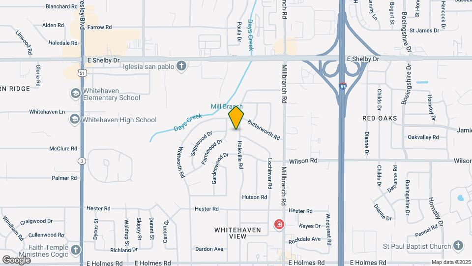 4867 Haleville Rd Map and Location Details