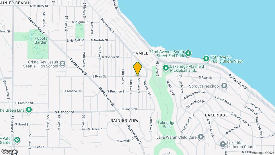 10201 66th Ave S Map and Location Details