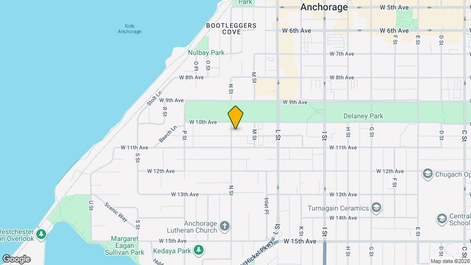 1019 N St, Unit Downtown 1 bedroom Map and Location Details