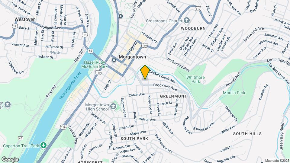 338 Pennsylvania Ave Map and Location Details