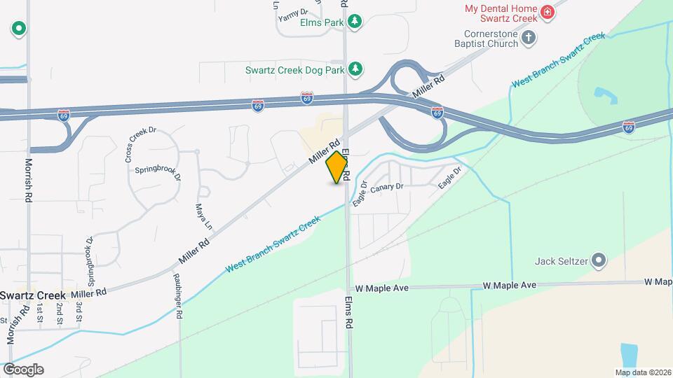 4354 Elms Rd Map and Location Details