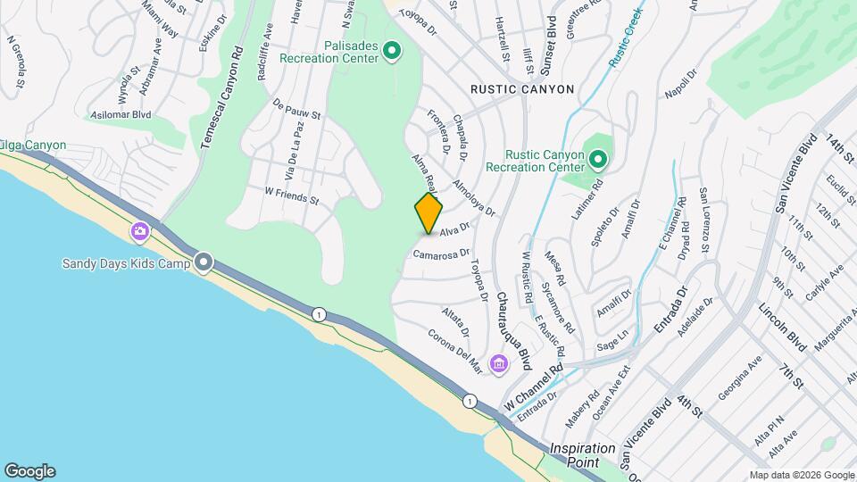 360 Alma Real Dr Map and Location Details