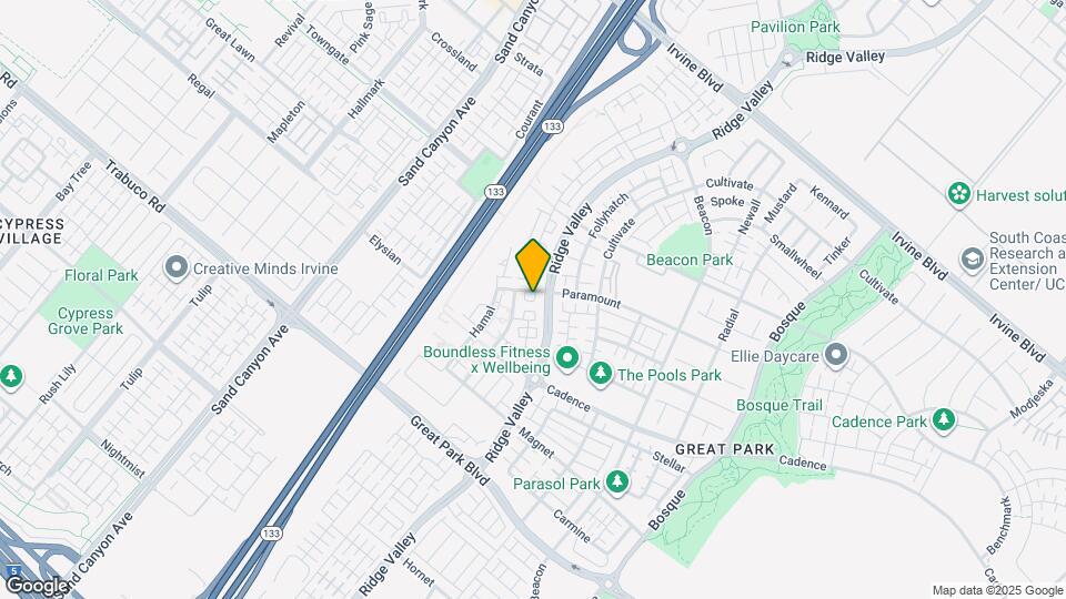 216 Paramount Map and Location Details