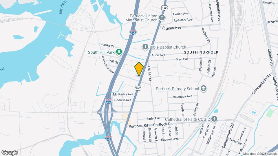 3408 Bainbridge Blvd Map and Location Details