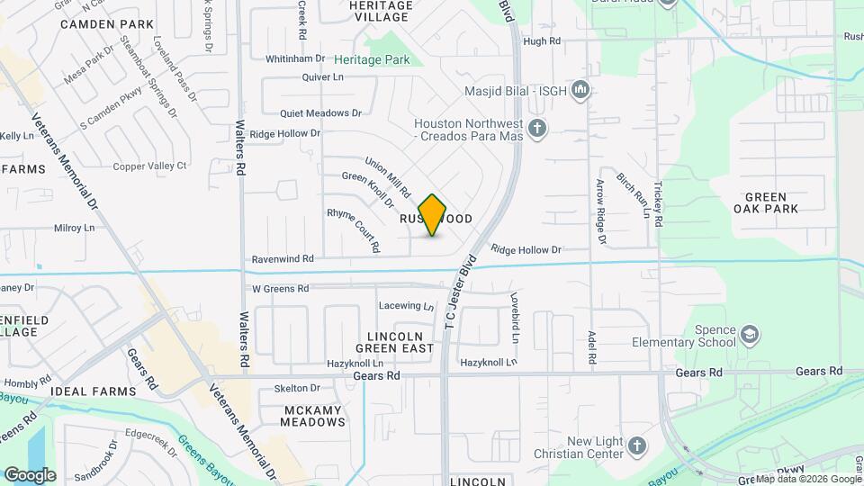 2103 Musket Groves St Map and Location Details