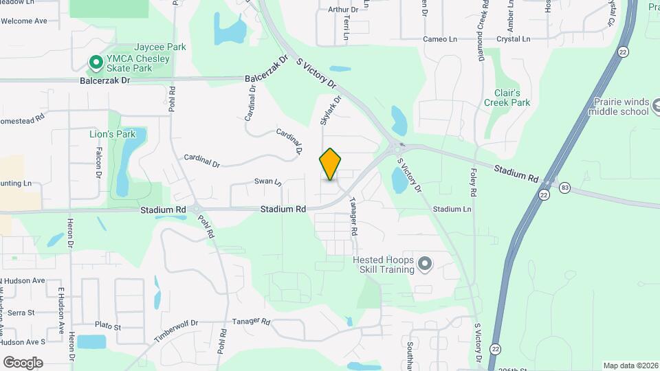 Stadium Commons Mapa y Detalles de la Ubicación