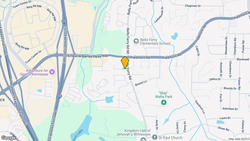 76 Highoak Dr Map and Location Details