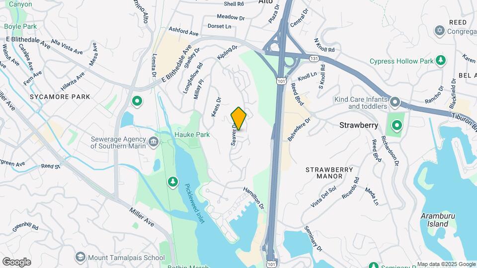 503 Seaver Dr Map and Location Details
