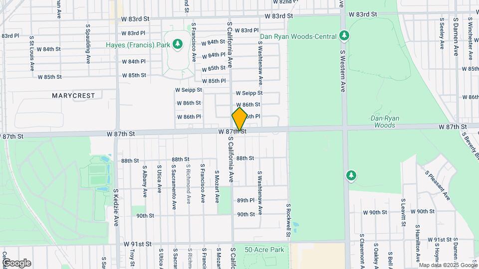 2737-2741 W 87th St Map and Location Details