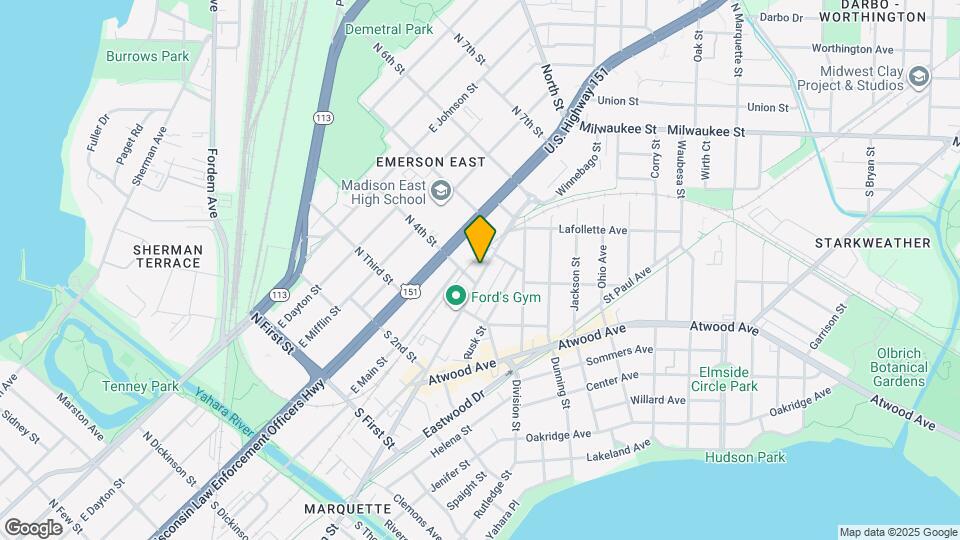 2214 Winnebago St, Unit #1 Mapa y Detalles de la Ubicación